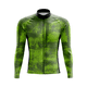 thumbnail image 3 of Maillot de ciclismo de invierno de manga larga para hombre, ropa de ciclismo de camuflaje, ropa térmica de malla/polar para primavera y otoño RIGHTTRACK, ropa para bicicleta de montaña, 3 of 5
