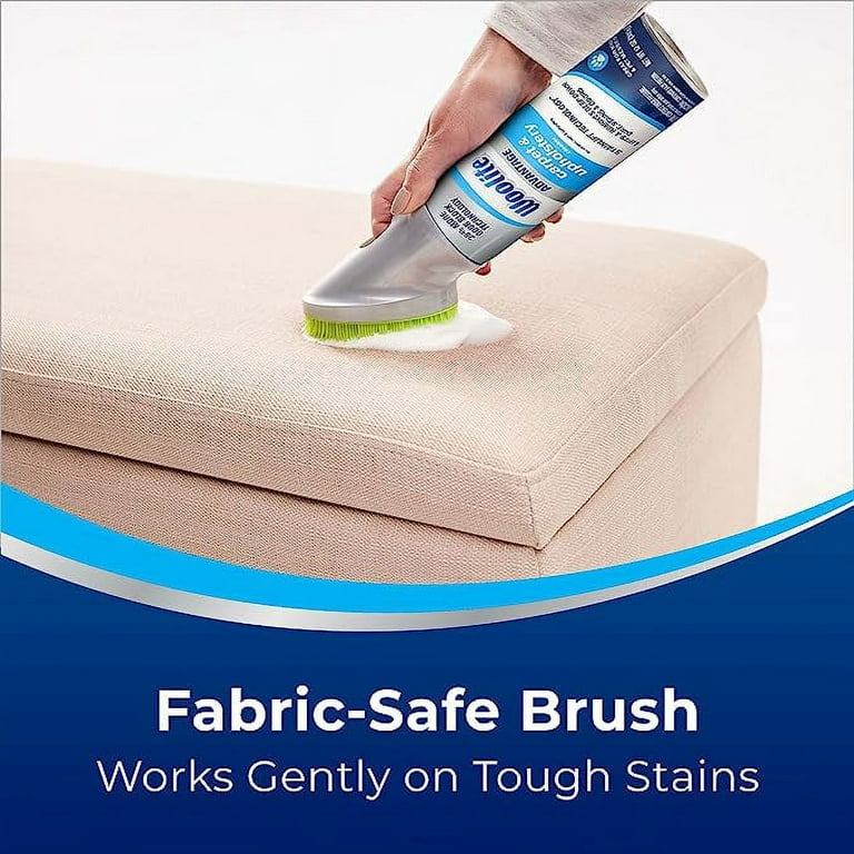 (2-Pack) Woolite CARPET UPHOLSTERY Foam Cleaner Odor Stain Remover with  Brush