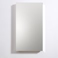 thumbnail image 3 of Fresca Senza 20" Aluminum Bathroom Medicine Cabinet with Mirrors in Mirrored, 3 of 6