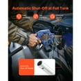 thumbnail image 3 of KFFKFF 3/4-Inch Barb Diesel Exhaust Fluid Nozzle, Max Flow Rate 11.6 GPM, Auto Shut Off Dispenser Nozzle with 3-Speed Trigger Lock, Blue, 3 of 9