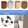 thumbnail image 5 of American Style Large Handle Door Locks, Mechanical Door Locks, Hotel and Apartment Interior Door Locks, 5 of 8