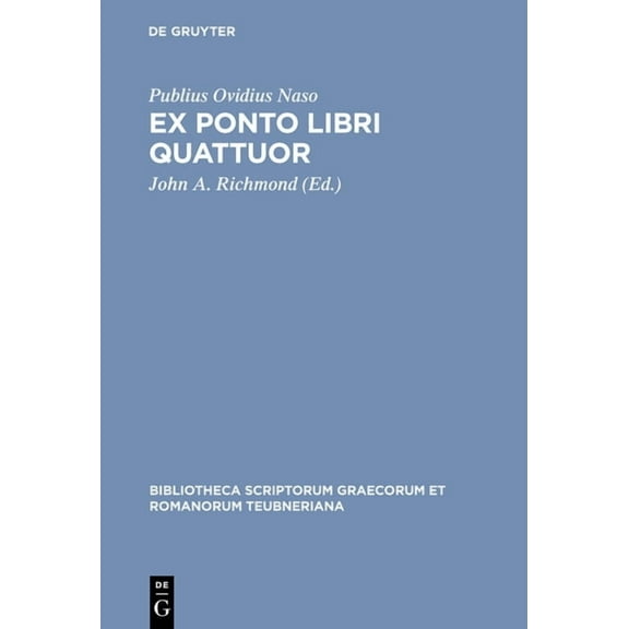 Bibliotheca Scriptorum Graecorum Et Roma Ex Ponto Libri Quattuor, (Hardcover)