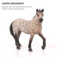 thumbnail image 4 of Modèle de Cheval Sauvage Simulation Décoration Cheval Ornement Modèle Cognitif pour Enfants, 4 of 8