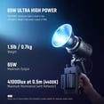 thumbnail image 2 of Lámpara LED de vídeo NEEWER MS60C RGBWW de 65 W con control de 2,4 G/APP, 2 of 9