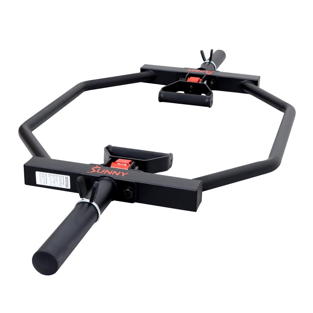 Sunny Health & Fitness Olympic Barbell Hex Weight Trap Bar with Free SunnyFit® App OB-TRAP