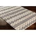 thumbnail image 4 of Surya FLS2302-268 2 ft. 6 in. x 8 ft. Farmhouse Neutrals Hand Woven Rug, Black, Medium Gray & Cream, 4 of 6
