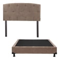 thumbnail image 1 of Box Base Cama Individual + Cabecera Sigma Dicasa Chocolate, 1 of 11