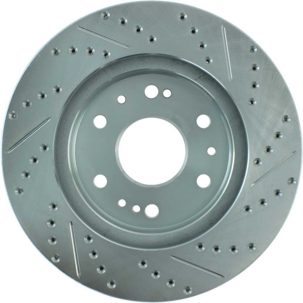 StopTech Select Sport 07-11 GM Silverado 1500 Slotted and Drilled Right Front Rotor Fits select: 2005-2019 CHEVROLET SILVERADO, 2007-2018 CHEVROLET TAHOE