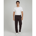 thumbnail image 4 of Real Essentials 3 Pack: Men's Mesh Open Bottom Sweatpants Gym Active Athletic Workout Casual Pants with Pockets (Big & Tall), 4 of 4