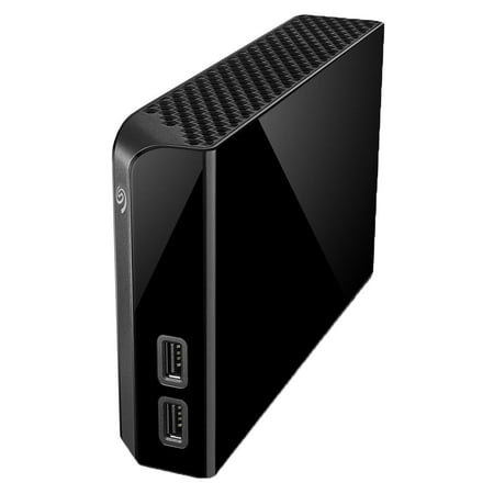 Seagate - Backup Plus Hub 10TB External USB 3.0 Desktop Hard Drive - Black