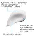 thumbnail image 3 of La Roche-Posay Hydraphase Intense Hyaluronic Acid Eye Cream, 0.5 fl oz, 3 of 8