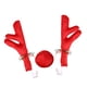 thumbnail image 3 of Astas de reno para decoración del coche, astas de reno para el coche, nariz, juego de coche de reno navideño, astas de reno para el coche, decoración de la nariz, máxima comodidad, 3 of 10