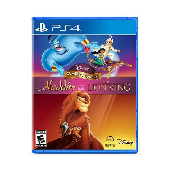 Disney Classic Games: Aladdin and The Lion King (PS4)