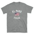thumbnail image 1 of El Paso Texas Patriot Men's Cotton T-Shirt, 1 of 1