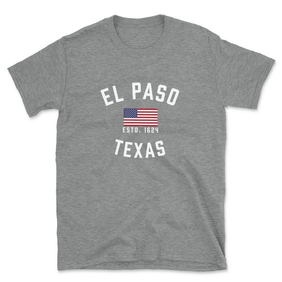 El Paso Texas Patriot Men's Cotton T-Shirt