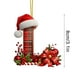 thumbnail image 2 of Adornos Navideños con Monograma Acrílico de 26 Letras y Gorro de Papá Noel | Adornos Colgantes 2D para Árbol de Navidad | Decoración Navideña para El Hogar | Adornos Navideños Multiusos para Chimenea, 2 of 5