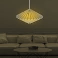 thumbnail image 2 of 1Pc Creative Folding Origami Lantern Lampshade Modern Hanging Lampshade, 2 of 9