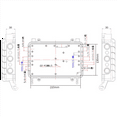 thumbnail image 4 of 2X Long Range Wireless AP Bridge Amplifier IP66 Box Cast Aluminum Metal Housing for Communication Base Station,2 x Wireless AP Bridge Amplifier Housing,Silver, 4 of 7