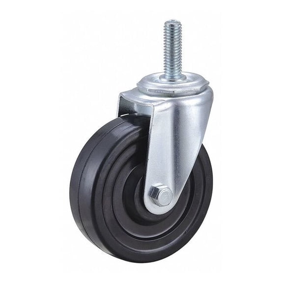 Manufacturer Varies Swivel Stem Caster,Rubber,4 in.,170 lb. 32J822
