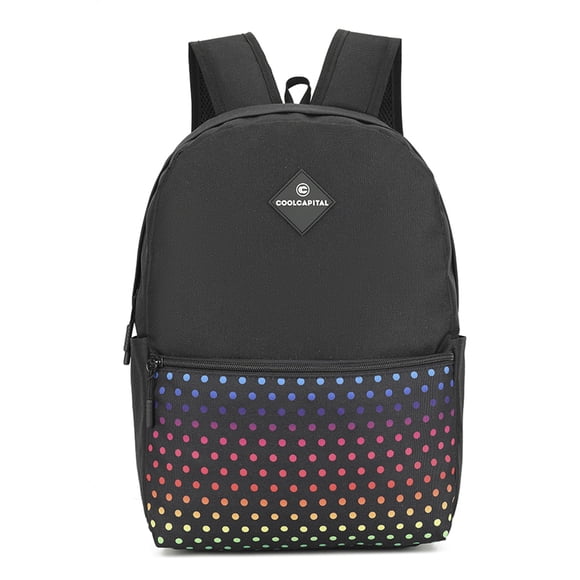 Mochila para Laptop CoolCapital Lite Dots 15.6 Color Negro