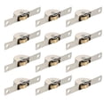 thumbnail image 1 of Miangastore Rouleau de Fenêtre Roues en Métal Argent 12 Pcs 2.1X0.6X0.3In Acier Inoxydable, 1 of 9