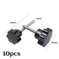 thumbnail image 5 of Star Knob Replacement for Clamping Handle Grip, Ergonomic Design Comfortable Grip Threaded Nut Rod Knob for Machine Tools, Wide Application in Mechanical Equipment (10PCS), 5 of 5
