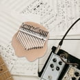 thumbnail image 2 of 1 Ensemble Petit Kalimba 17 Touches Pouce Piano Instrument de Musique Débutant Kalimba Portable Kalimba, 2 of 9