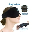 thumbnail image 3 of Black Sleep headphones - Sleep mask - Headband with earphones, 3 of 3