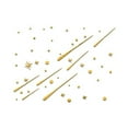 thumbnail image 1 of Pegatinas de pared de meteorito 3D Advancent con espejo y película protectora color Dorado, 1 of 6