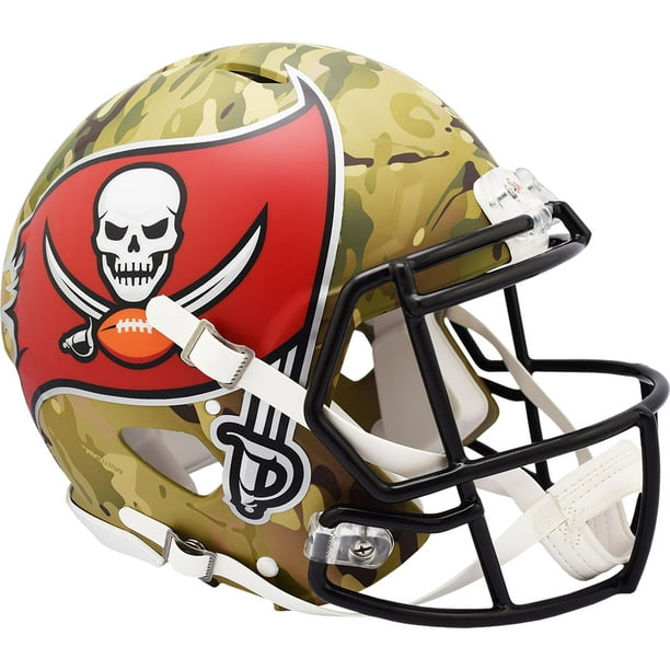 Fanatics Authentic Riddell Tampa Bay Buccaneers Camo Alternate Revolution Speed Authentic Football Helmet Walmart Com Walmart Com