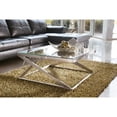 thumbnail image 2 of Signature Design by Ashley Furniture Coylin Cocktail Table in Brushed Nickel, 2 of 4