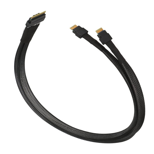 Cable Mini SAS, Transmisión De Datos De 2 Carriles Transmisión Rápida Cable De Transmisión De Servidor 32AWG Interfaz /ATA Para Enrutador Para Servidor