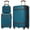Blue, variant on Hardshell Luggage Sets 3 Pieces 20"+28" Luggages and Cosmetic Case Spinner Suitcase with TSA Lock  Lightweight-Blue