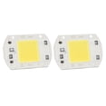 thumbnail image 2 of 2 Pcs LED COB Chip High Power Driverless Integrated SMD Lamp Beads Light Efficient Flip COB Lamp Bead Cold Light 30W, 2 of 12