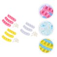 thumbnail image 2 of Miangastore 9Set Manicure Practice Rack Plastic Nail Display Stand for Nail Artists Professional Salon, 2 of 9