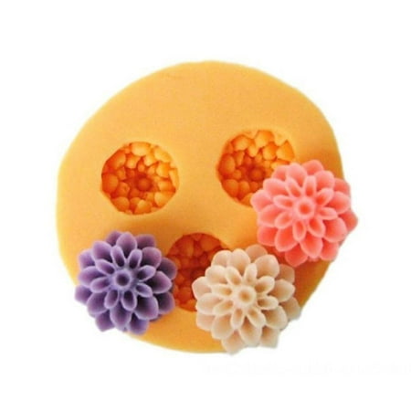 

Silicone Flower Hobbies Cute Design Home Fondant Ice Cream Dessert Jelly Mold for Decorating Chocolate Baking Molds for Baking