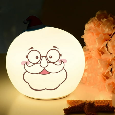 

Christmas Santa Night Lights Bedroom Decoration Mini Led Lights Holiday Atmosphere Creative Decorative Lights