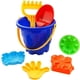 thumbnail image 1 of Color aleatorio 7 unids/set juguetes para arena de playa cubo y pala juego de arena para niños juguete de playa juguete para jugar en el agua, 1 of 7