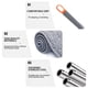 thumbnail image 3 of Hand Washing Free Large New Styles Flat Mop Dry & Wet Microfiber Mop with Self Wringers for Home, 3 of 5