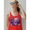 thumbnail image 2 of Artshine Cancer, I Feel Racerback Tank Women -Arvee Gibson Designs, Female Large, 2 of 4