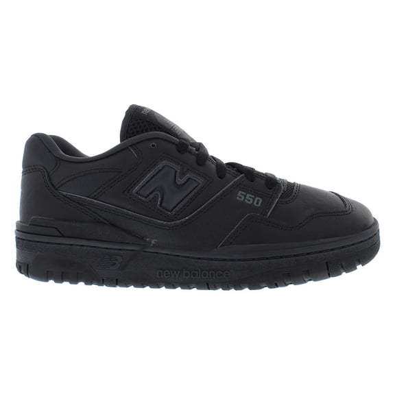 New Balance BB550 Leather Sneaker, 9, Black