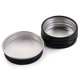 thumbnail image 3 of Contenedores de lata de almacenamiento Foraineam, paquete de 100 unidades, 15 ml, aluminio negro, 3 of 5