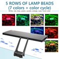 thumbnail image 4 of Luz LED para acuarios, con clip, 24 horas al día, 14 W, 7 colores, 4 of 7