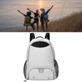 thumbnail image 6 of FVDPWYE Drawstring Basketball Backpack Basketball Carry Bag Organizer Sackpack with Shoe Gray, 6 of 9