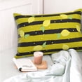 thumbnail image 6 of Disketp Pillow Covers Lemon Pattern Throw Pillow Case Cushion Covers,Cushion For Bedroom,Couch,Home-20"X30", 6 of 9