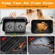 thumbnail image 4 of Silikonformar för Air Fryer, Ninja Flex Drawer Air Fryer, Återanvändbara för 10.4L, 4 of 5