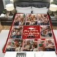 thumbnail image 3 of Custom Blanket with Picture Text Customized Photo Throw Blanket for Adult, Kids Personalized Family Photo Blanket for Mom, Dad, Grandma, Grandpa, Memorial Gifts for Christmas, Anniversary, Birthday, 3 of 6