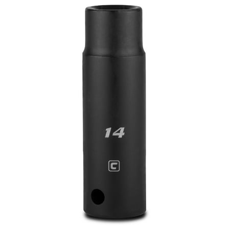 

Capri Tools 14 mm Deep Impact Socket 1/2-Inch Drive 6-Point Metric