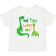 thumbnail image 3 of Inktastic My Yaya Loves Me Grandson Dinosaur Boys Toddler T-Shirt, 3 of 5