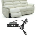 thumbnail image 1 of Contrôleur de Sofa Électrique, Charge USB Rétroéclairé à DEL Contrôleur de Fauteuil Inclinable Électrique à 5 Broches Interrupteur de Commande Manuelle pour Sofa Électrique pour Fauteuil Élévateur Électrique, 1 of 7